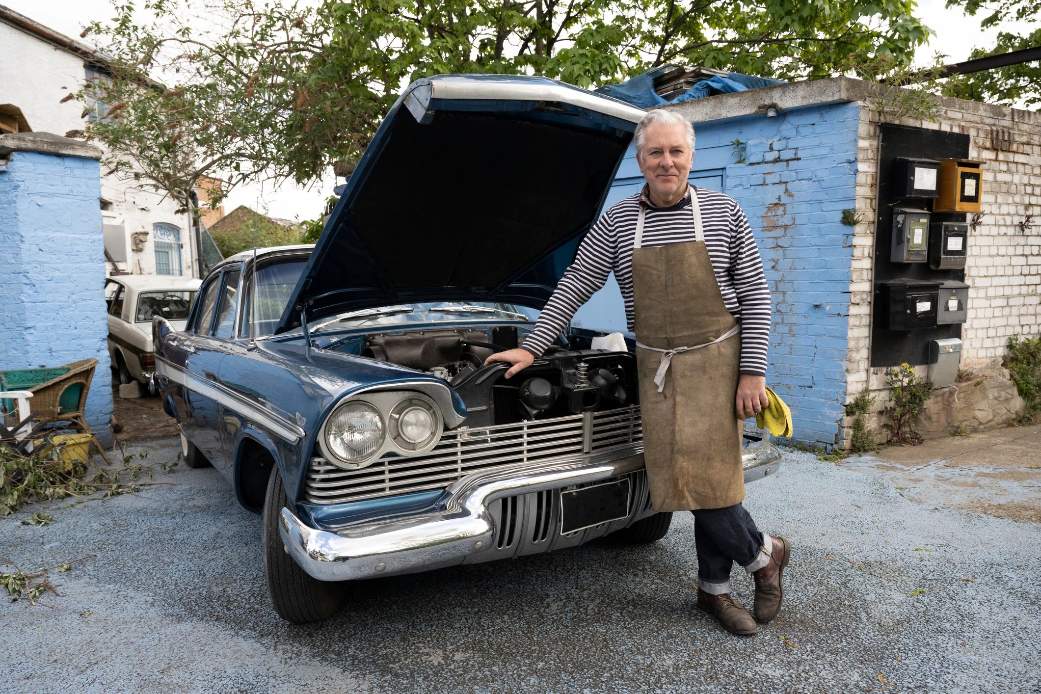 classic car restoration mechanic